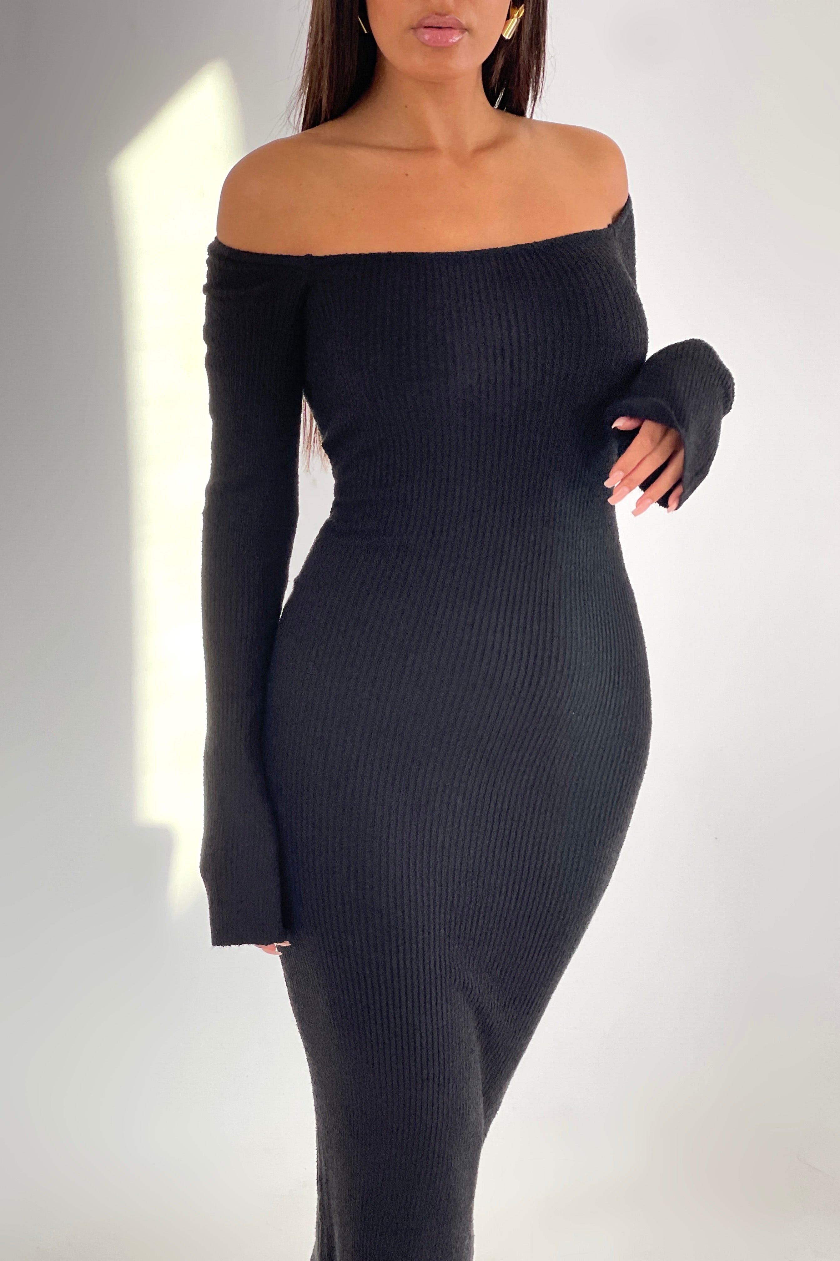 Maline Black Dress