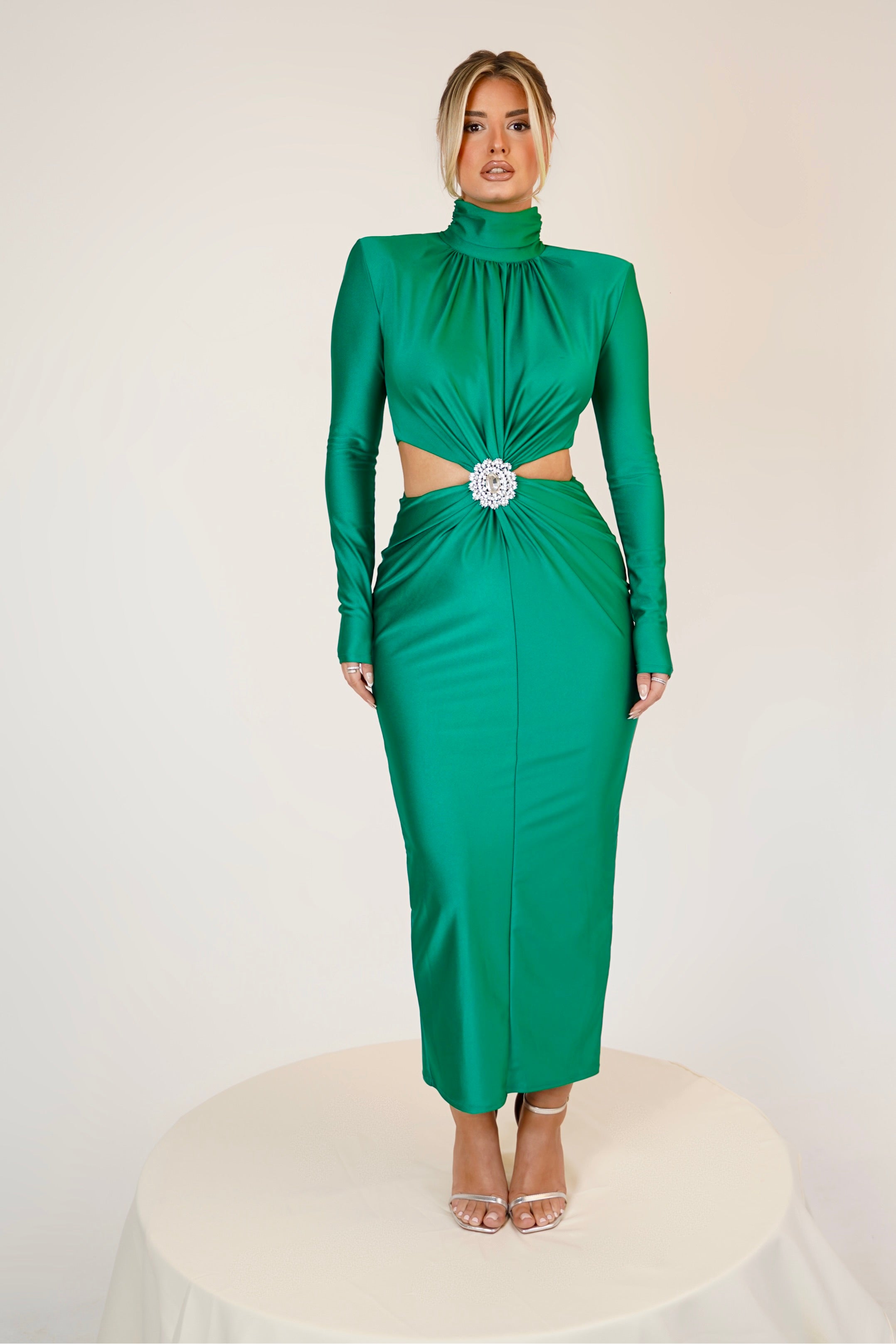 Cecilia Green Dress