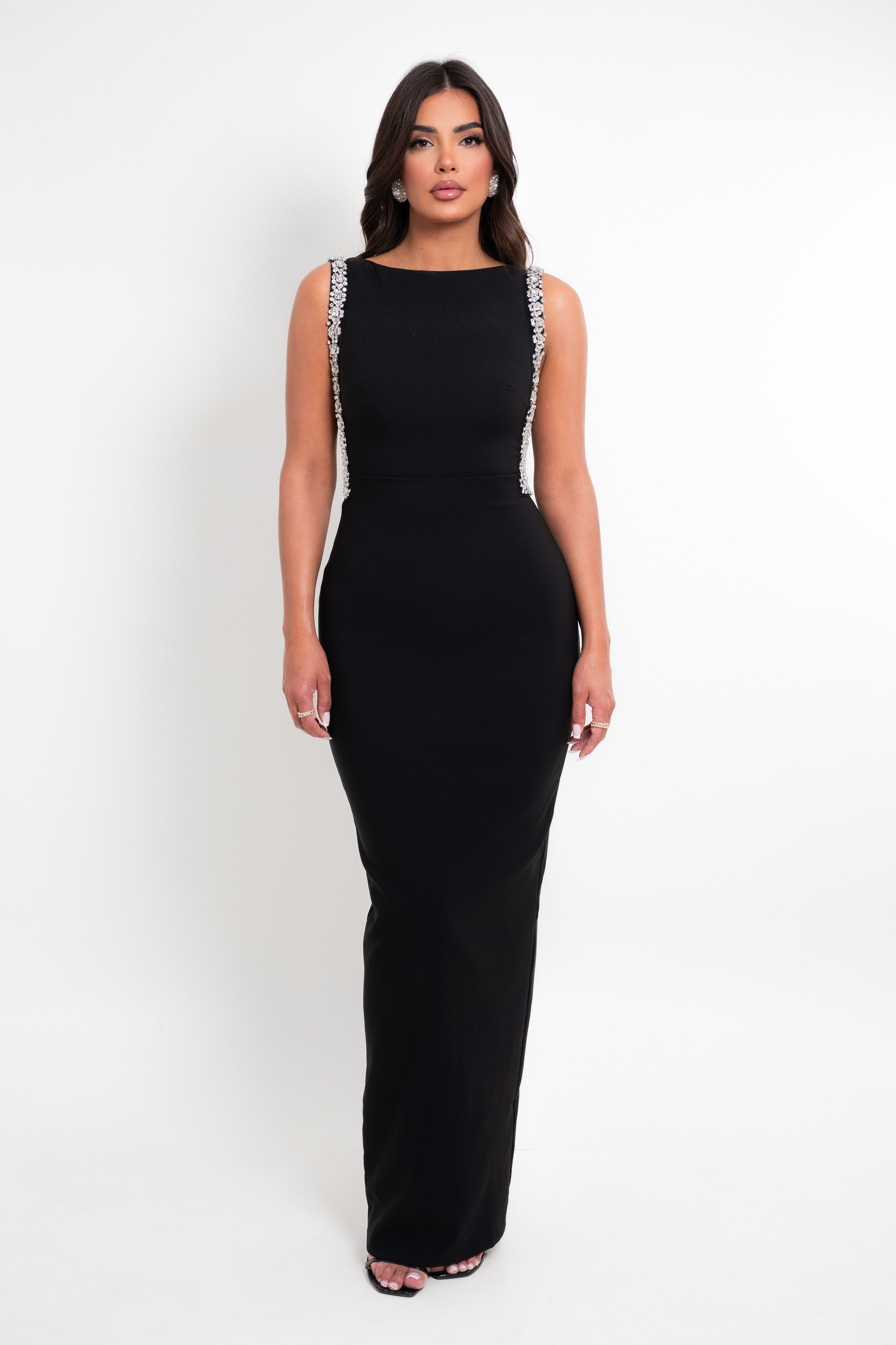 Bruna Black Dress
