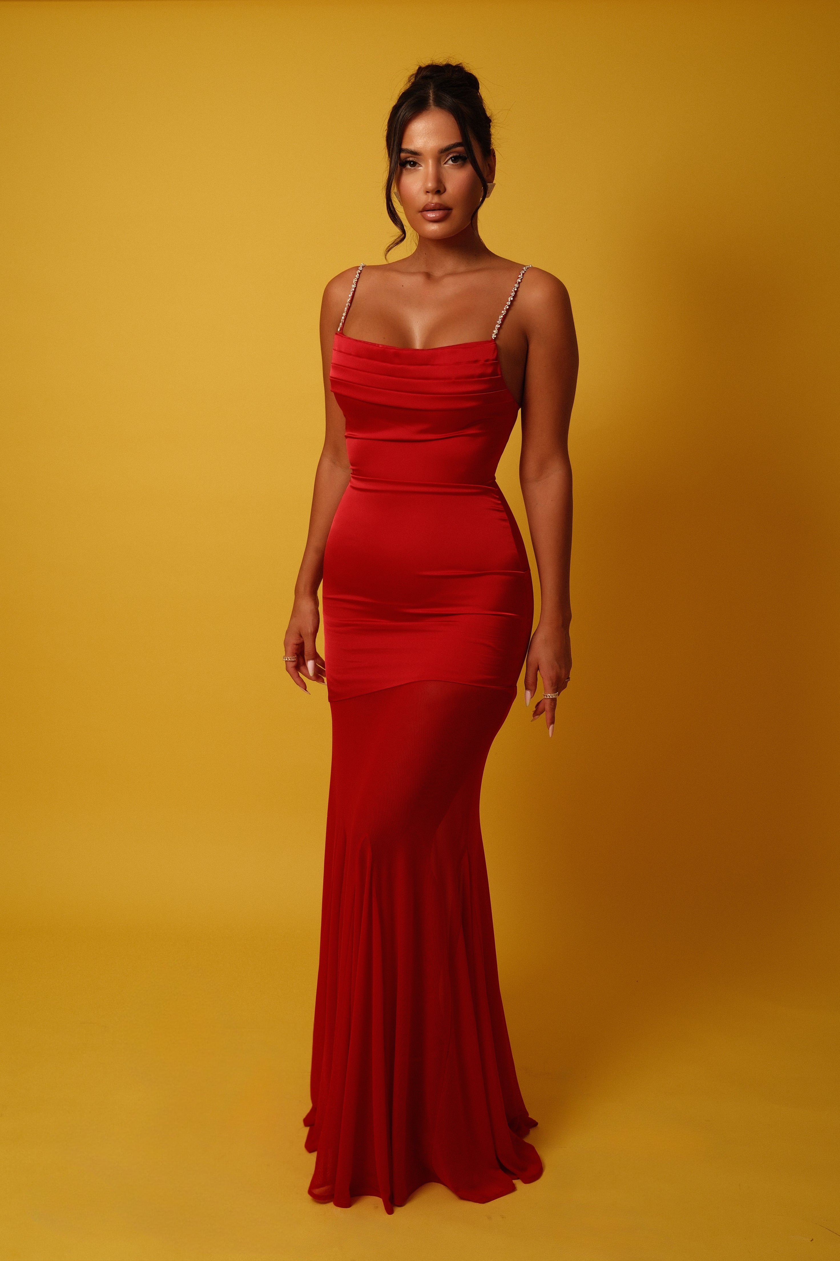 Isorella Red Dress