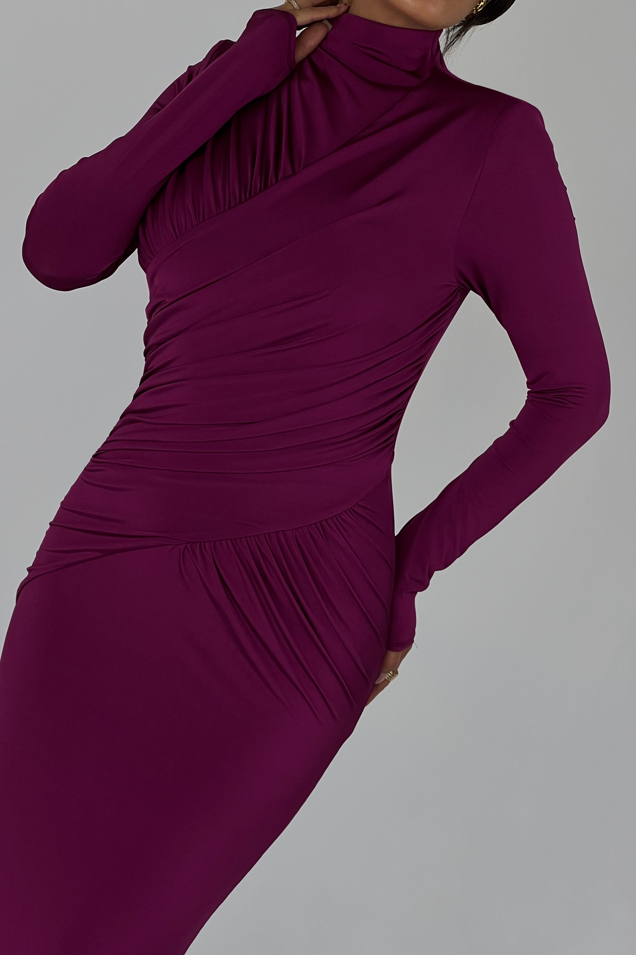 Leta Magenta Dress