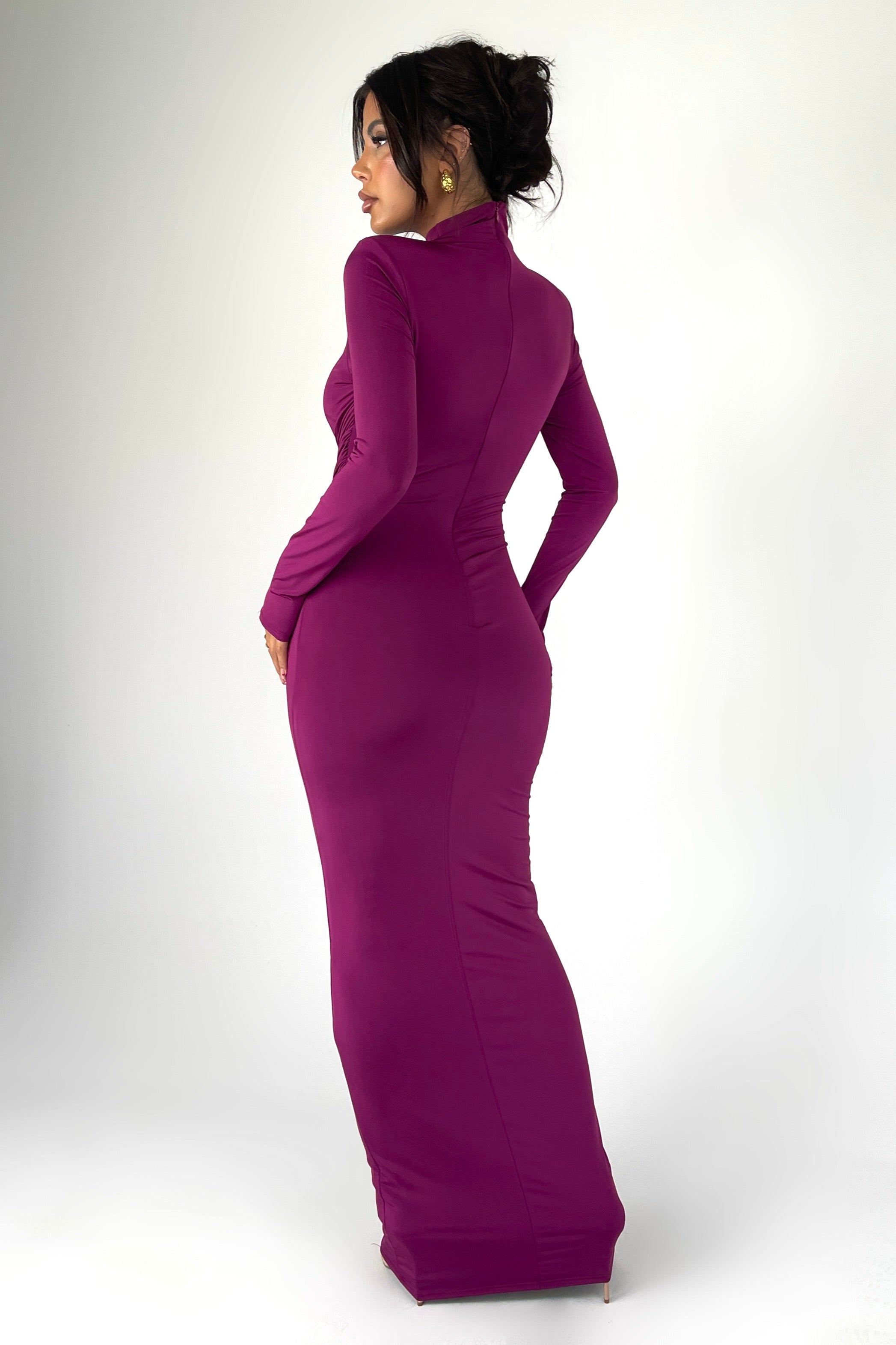 Leta Magenta Dress