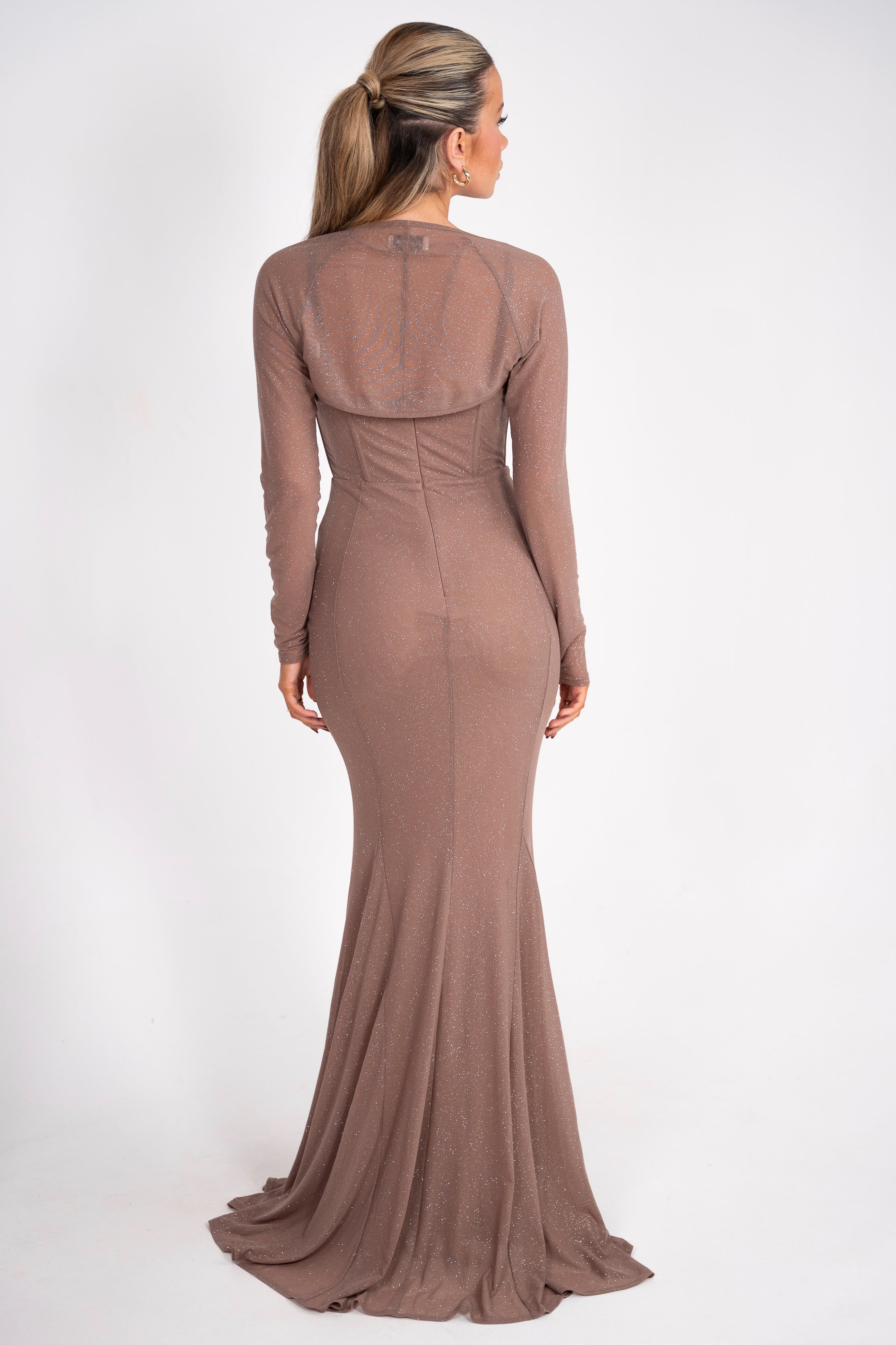 Lira Deep Taupe Dress