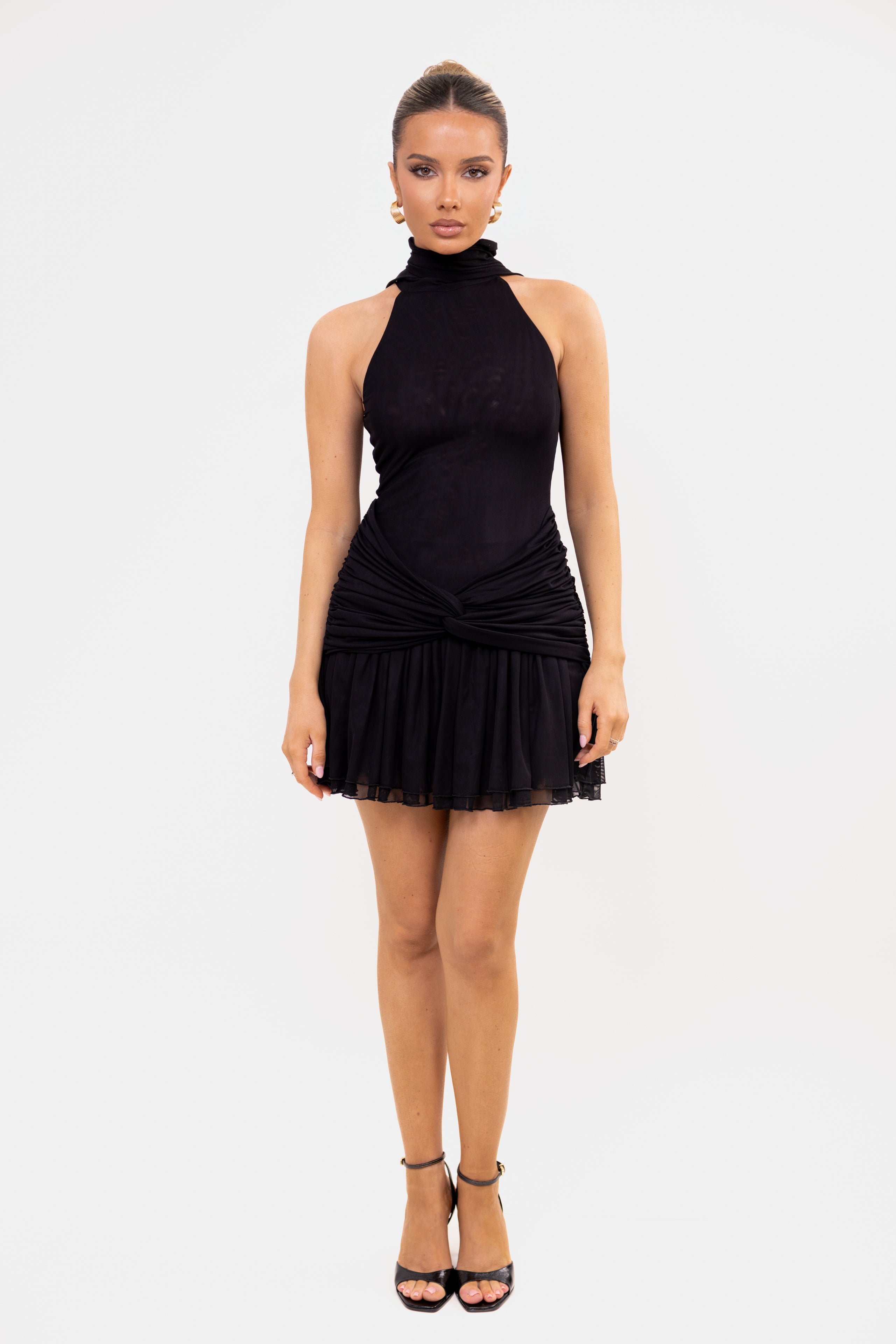 Lirena Black Dress