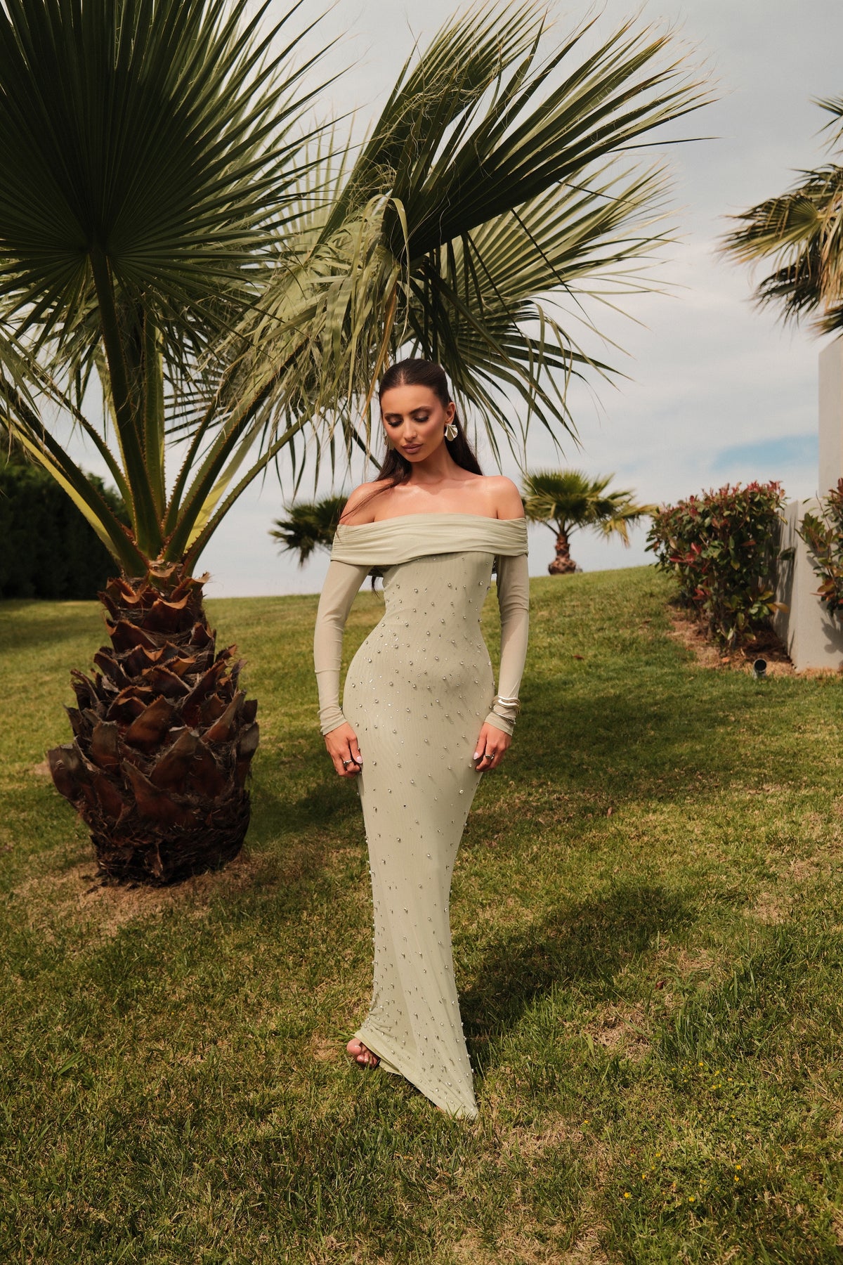 Lirisa Sage Dress