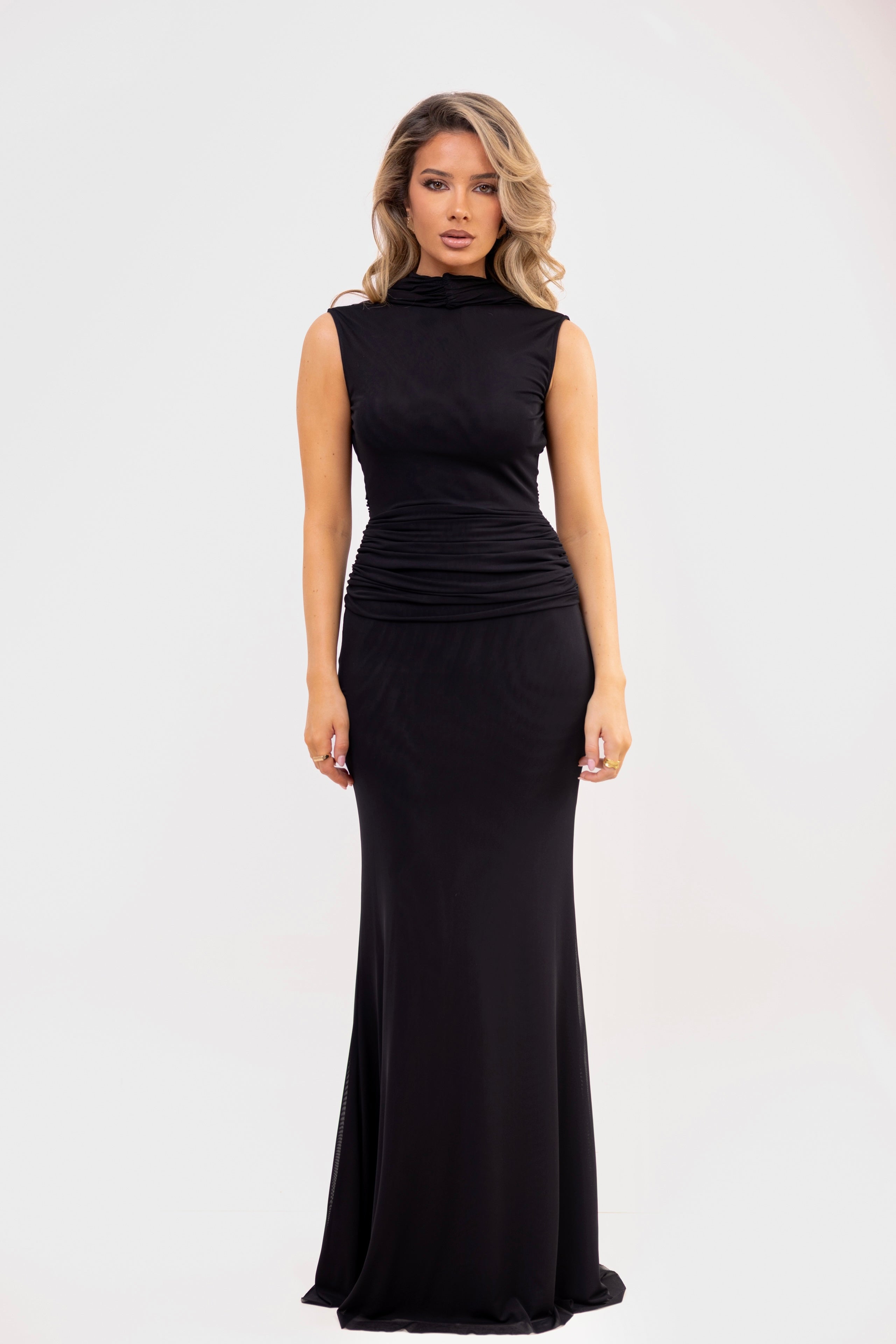 Lumira Black Dress