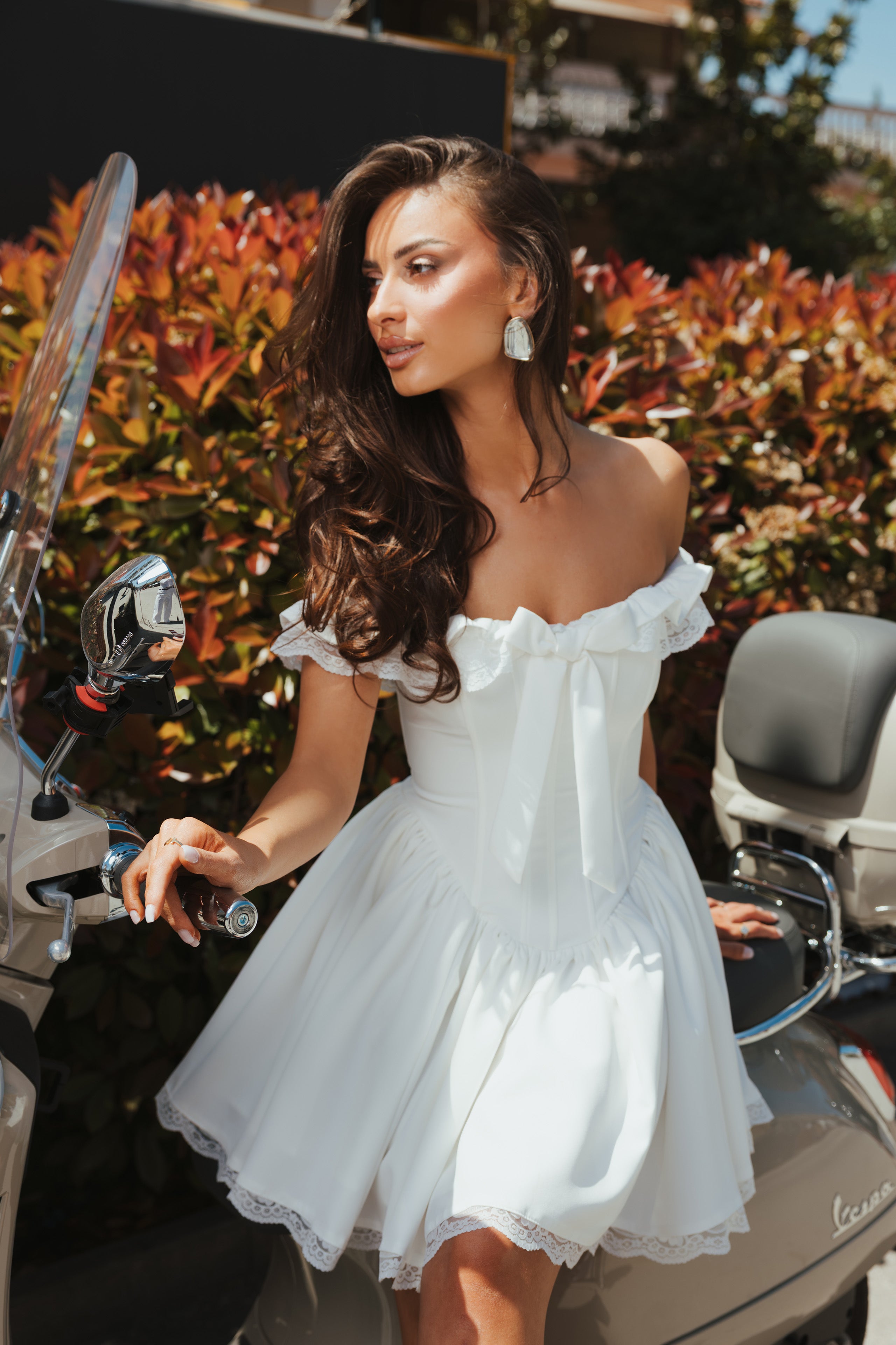 Malda White Dress