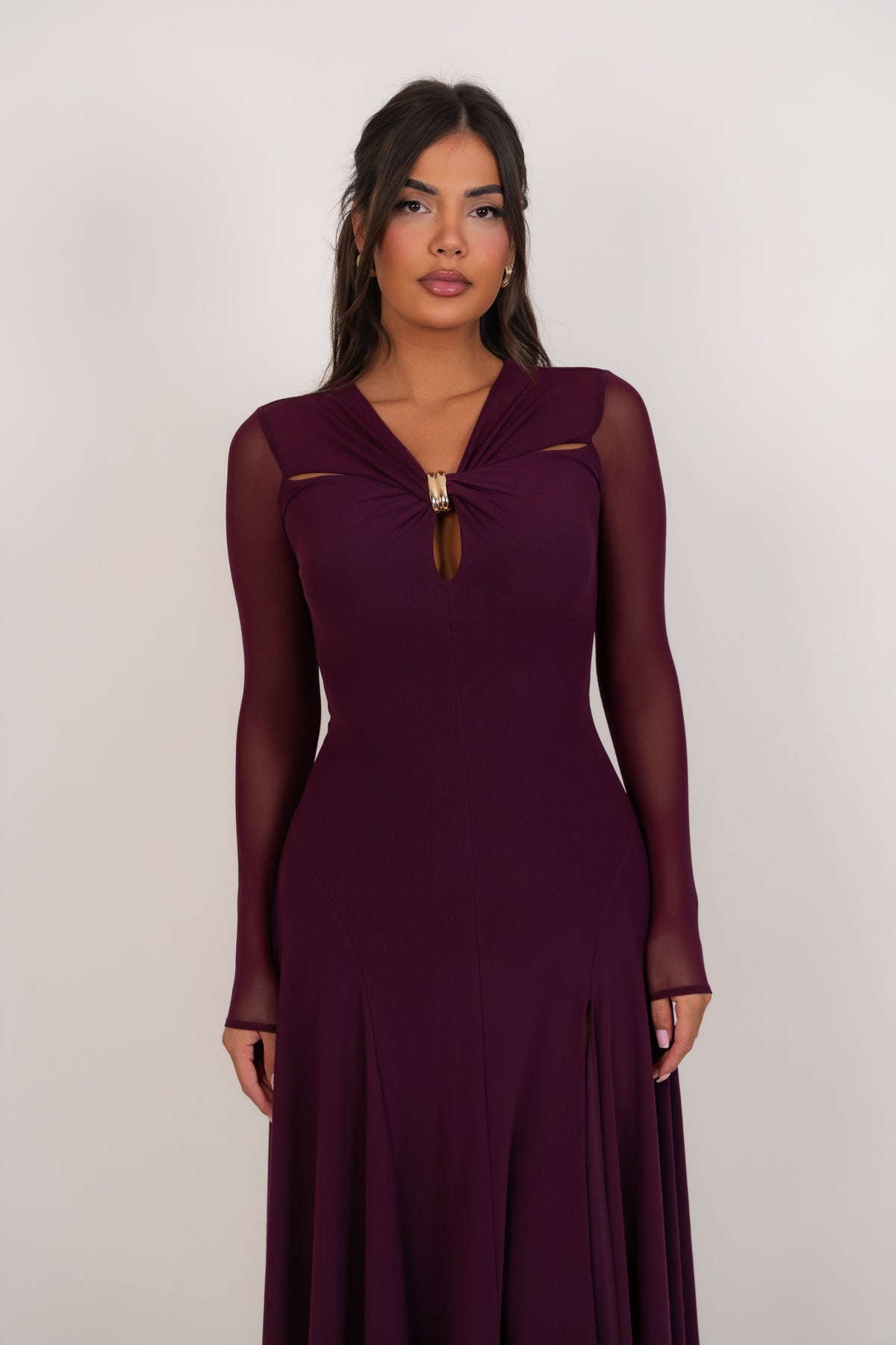Marisia Mulberry Dress