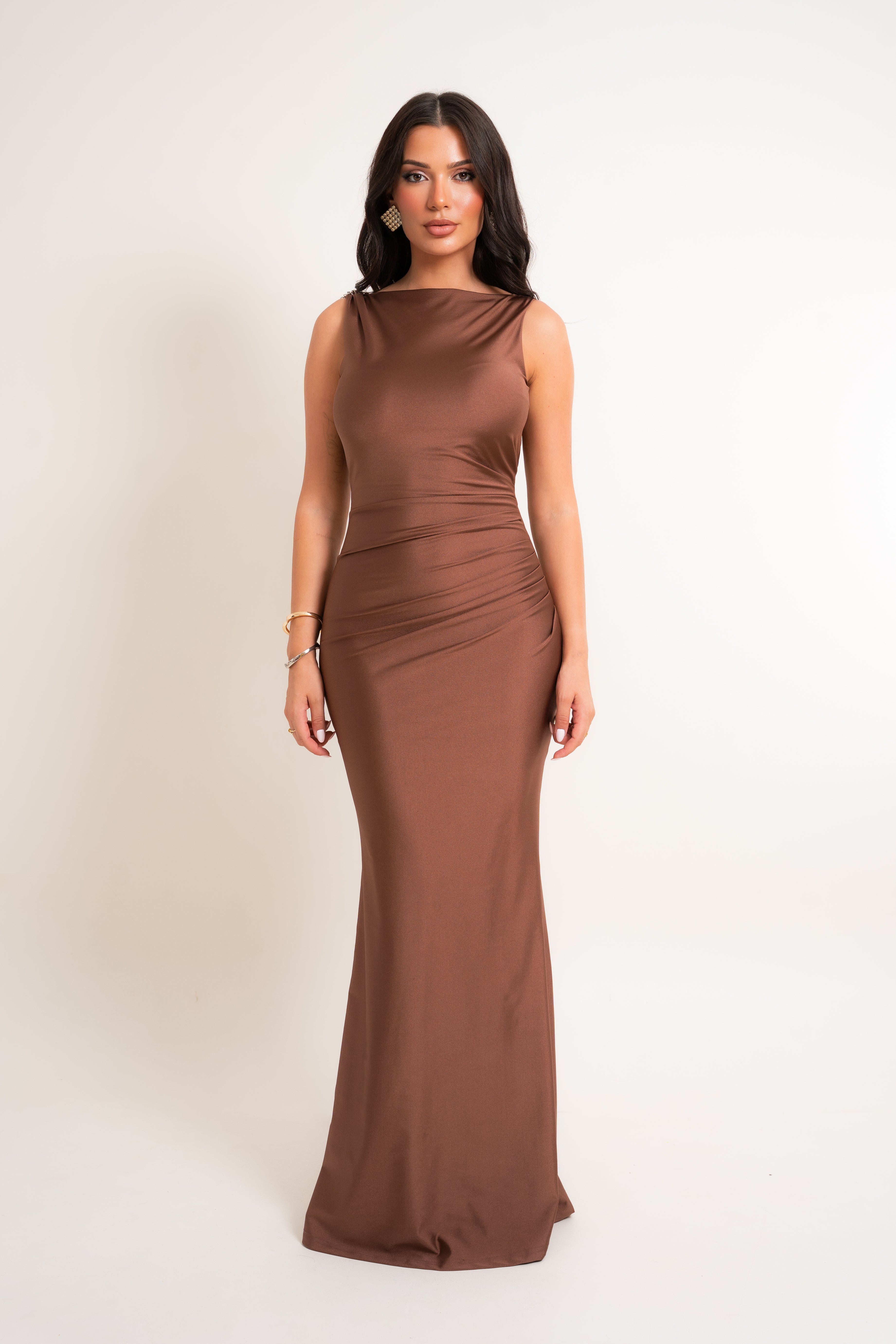 Merissa Brown Dress