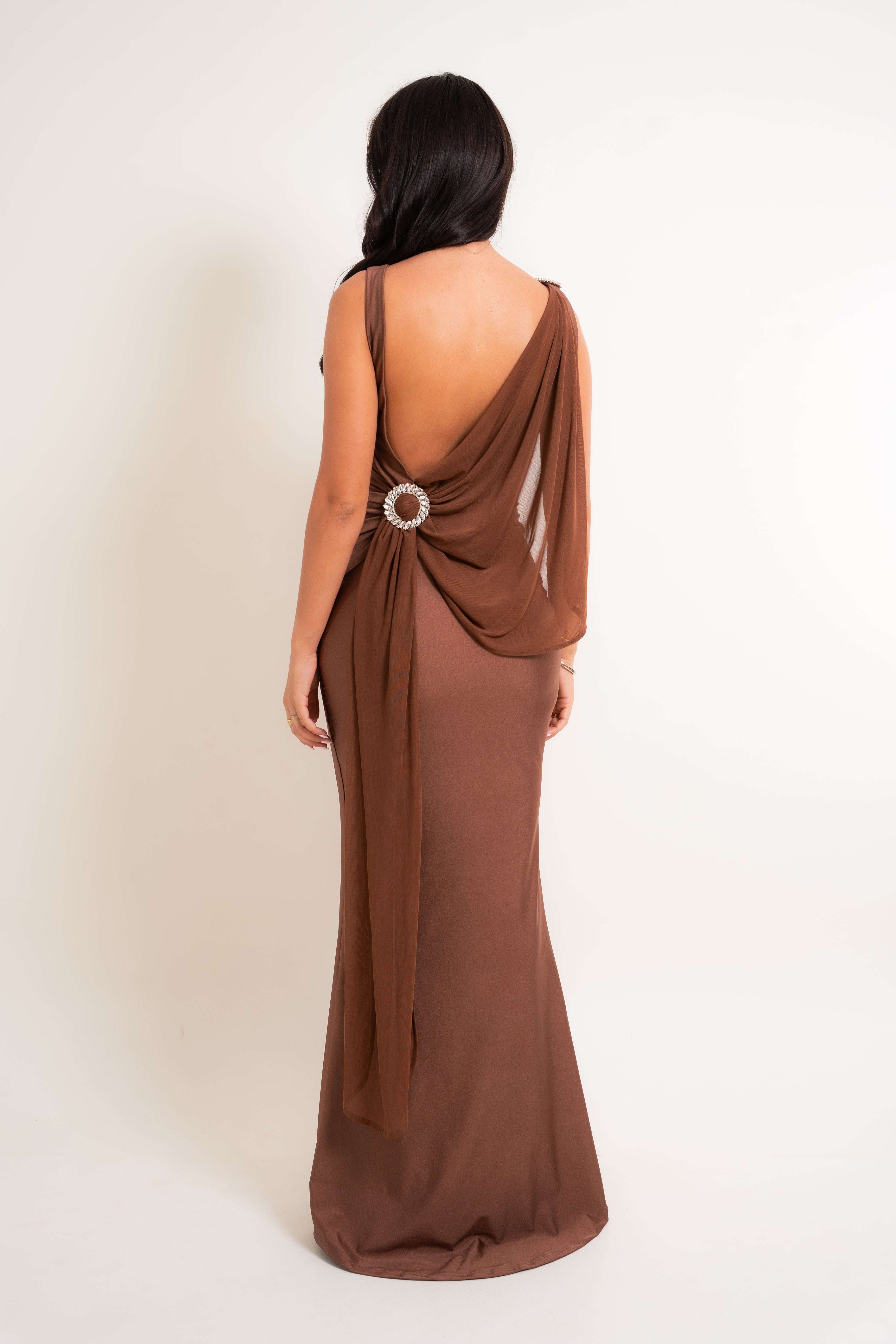 Merissa Brown Dress