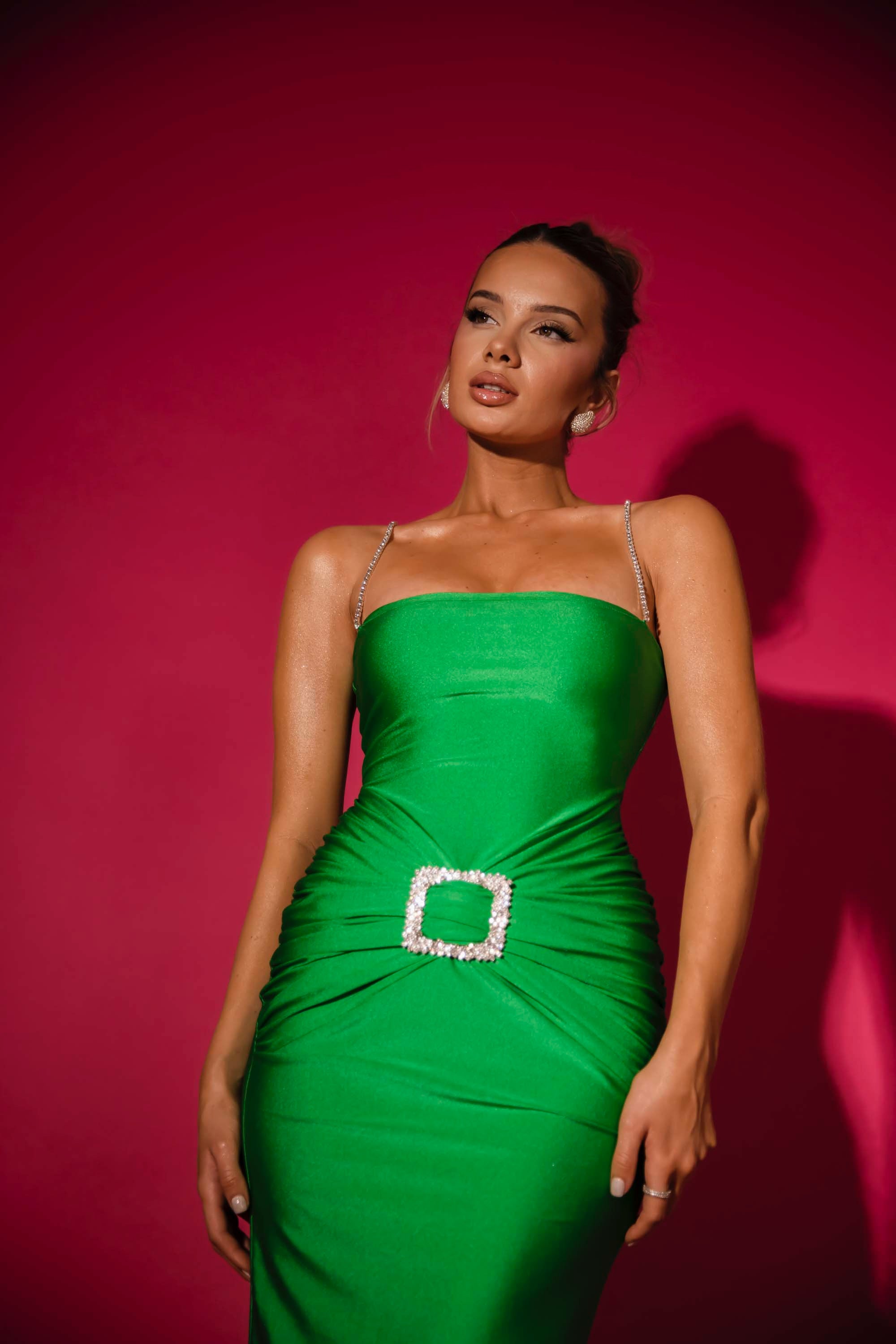 Naiya Green Dress