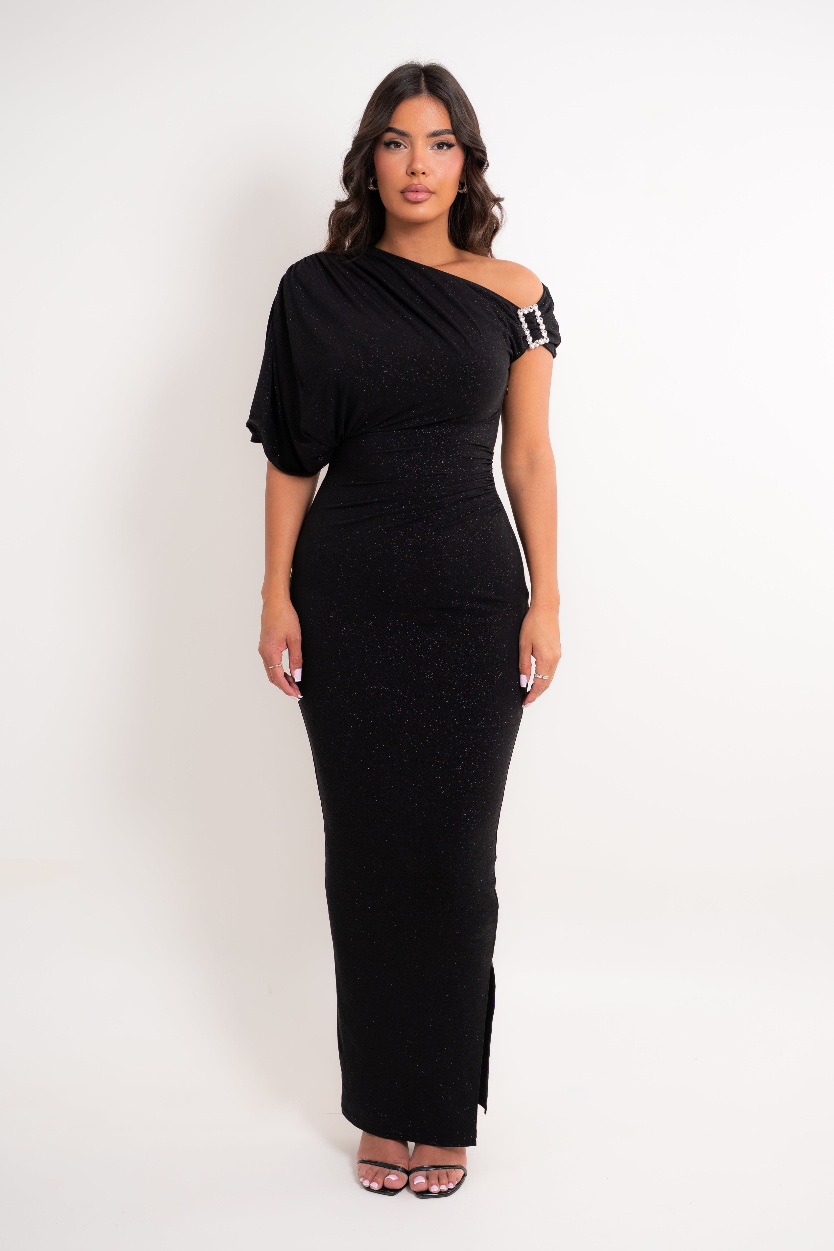 Omalia Black Dress
