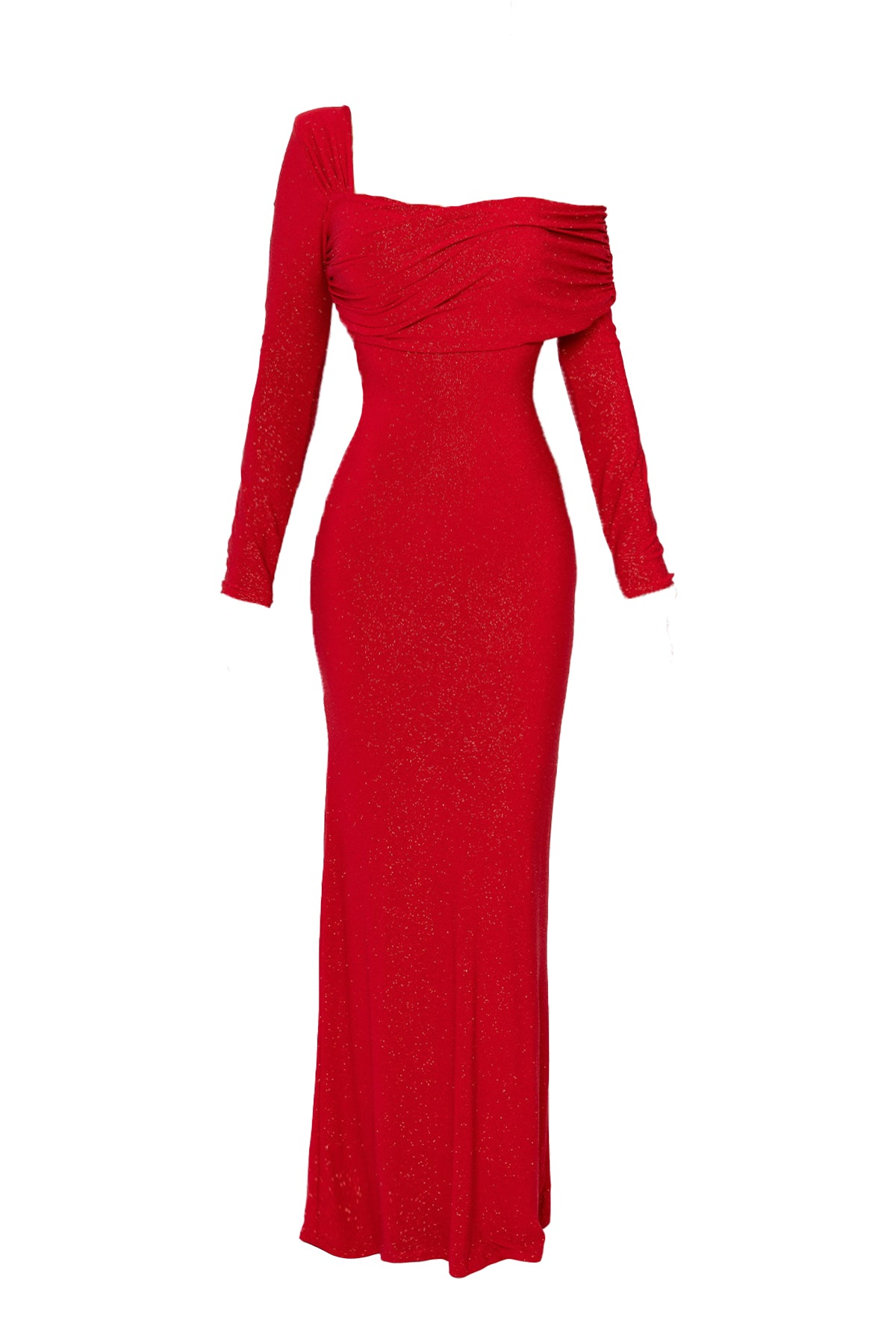 Rita Red Glitter Dress