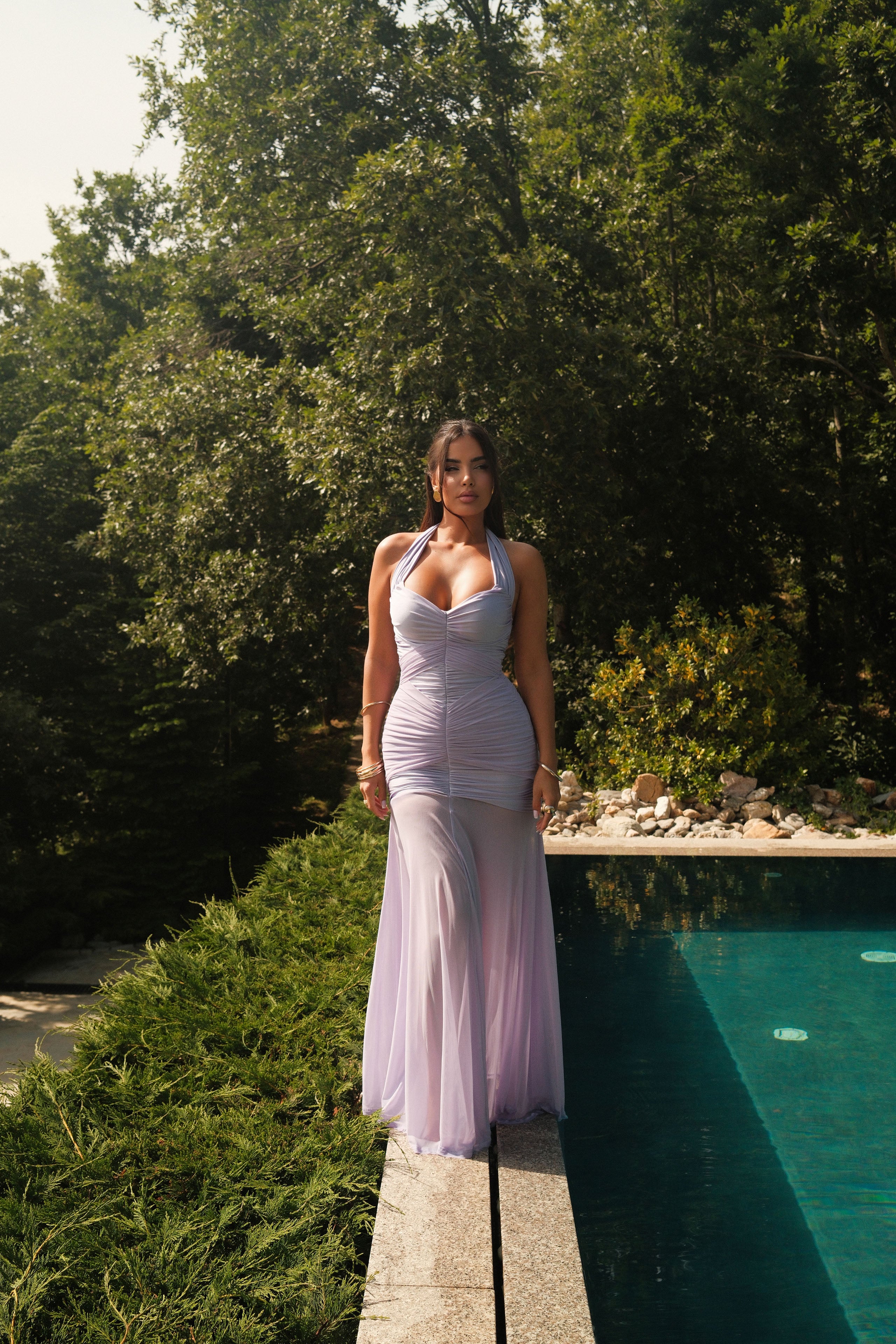 Rossana Lavender Dress