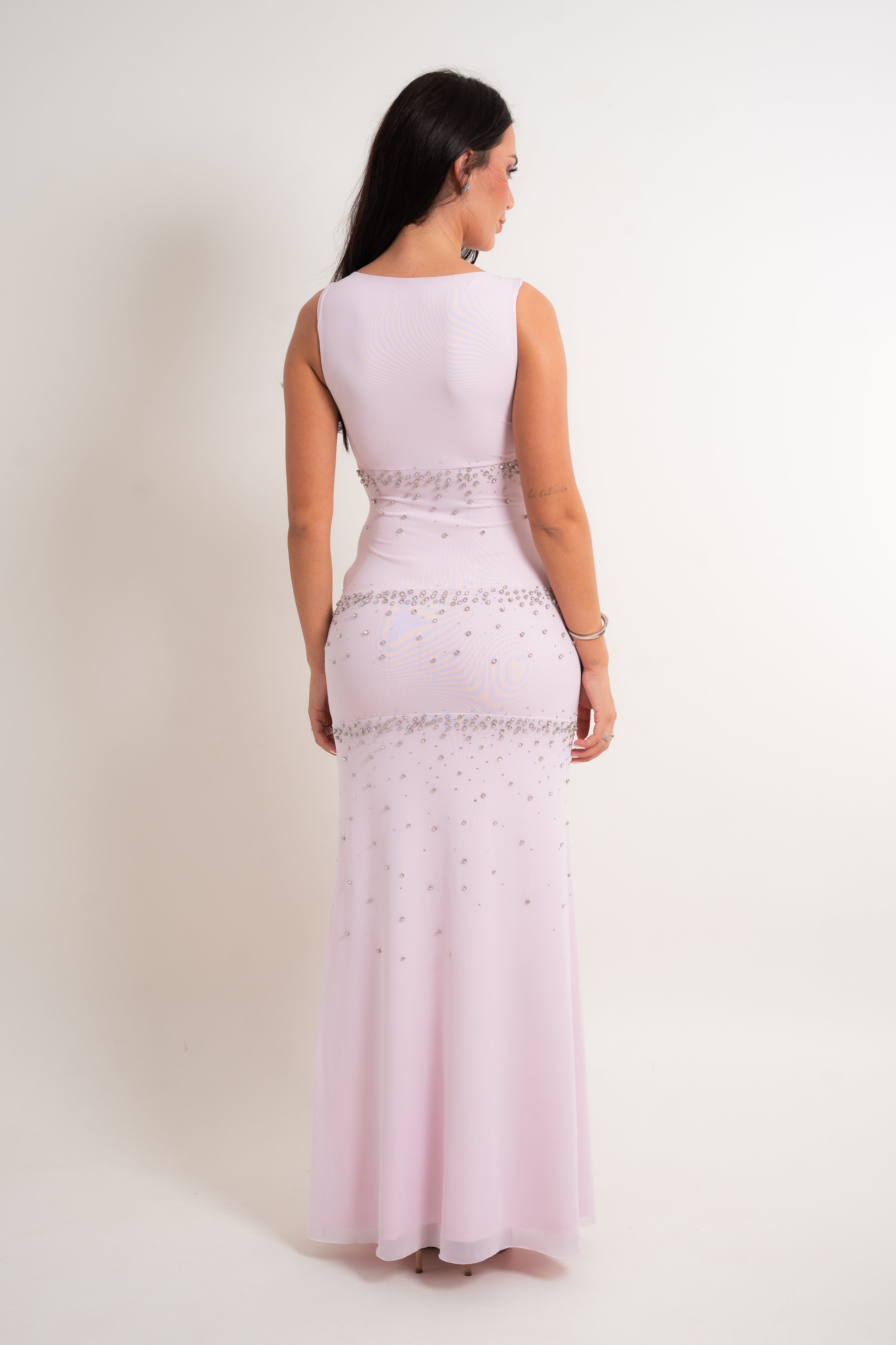 Senara Bloom Pink Dress