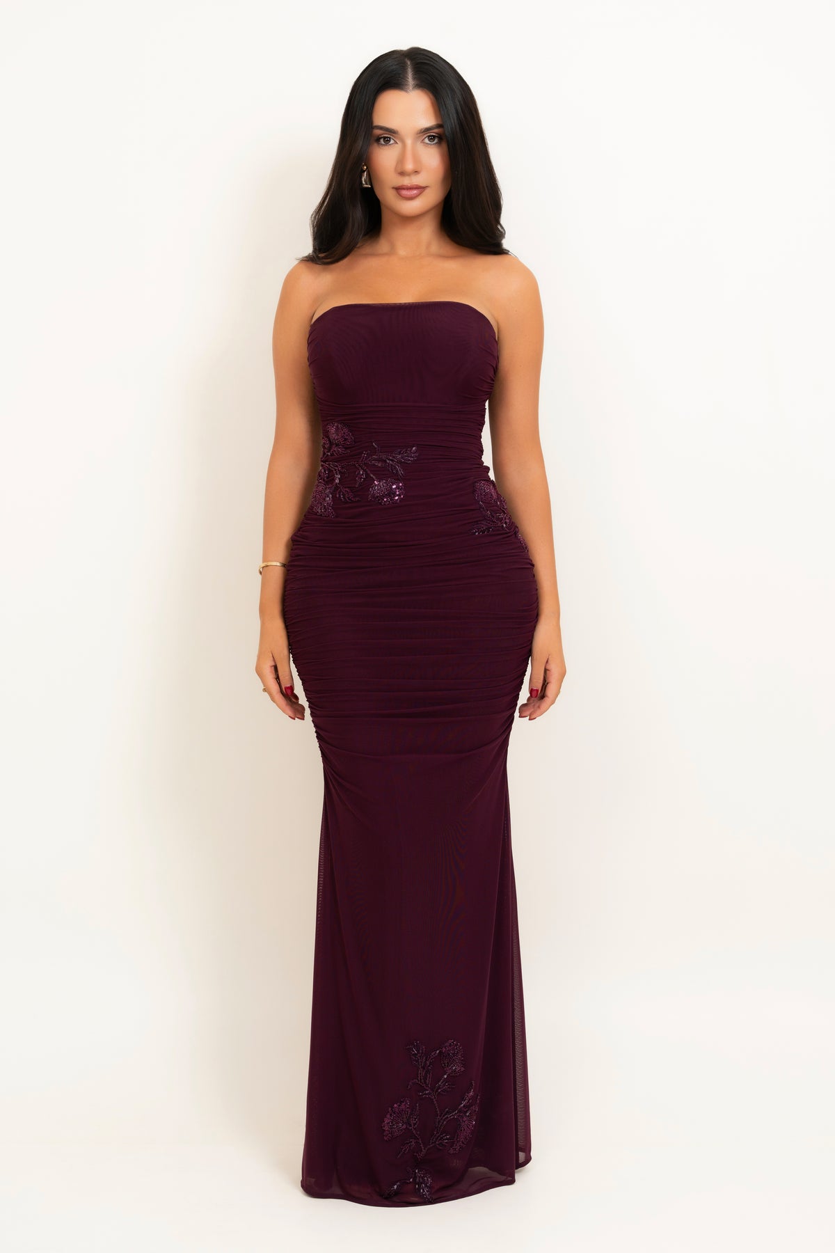 Uliana Berry Dress