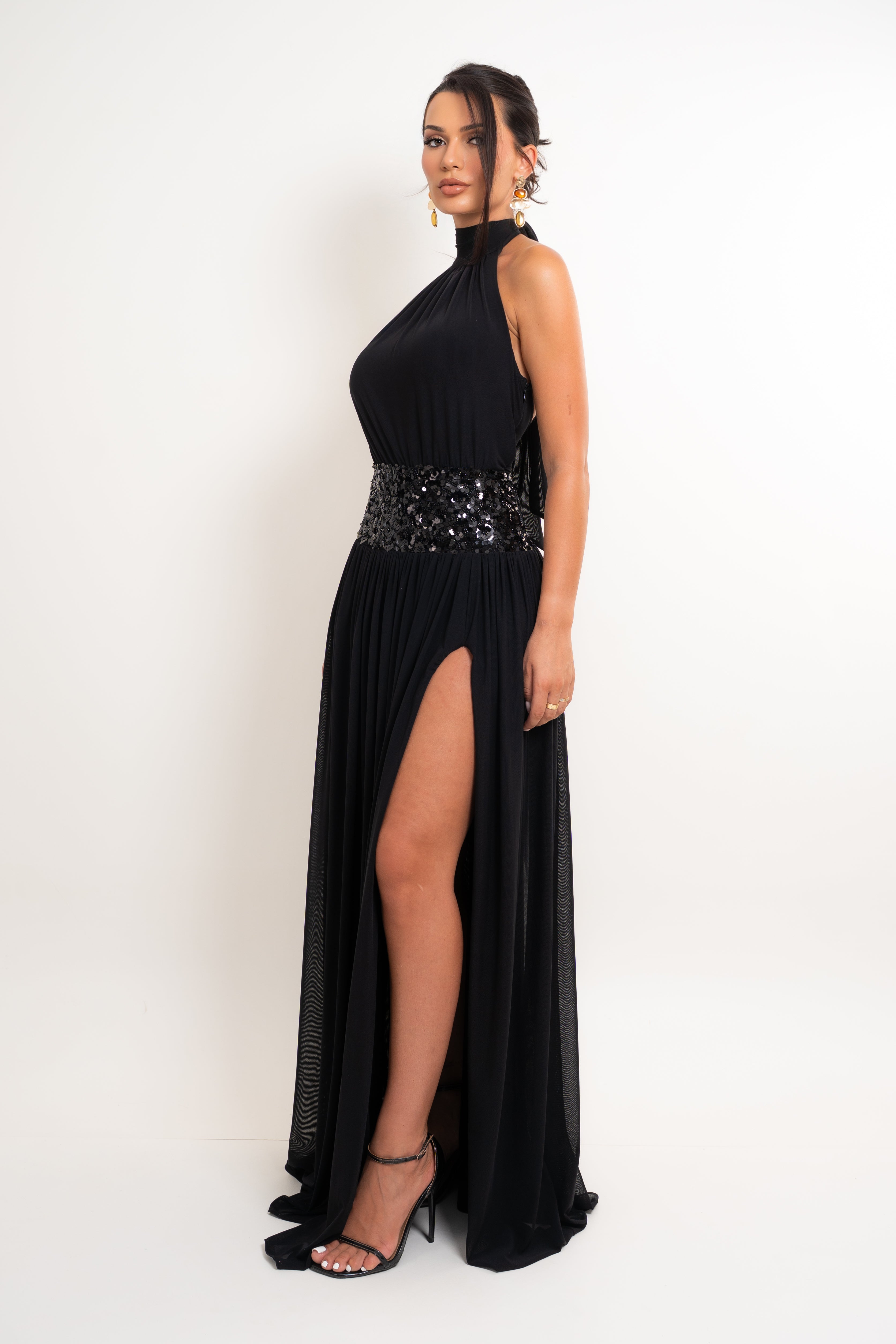 Urelia Black Dress