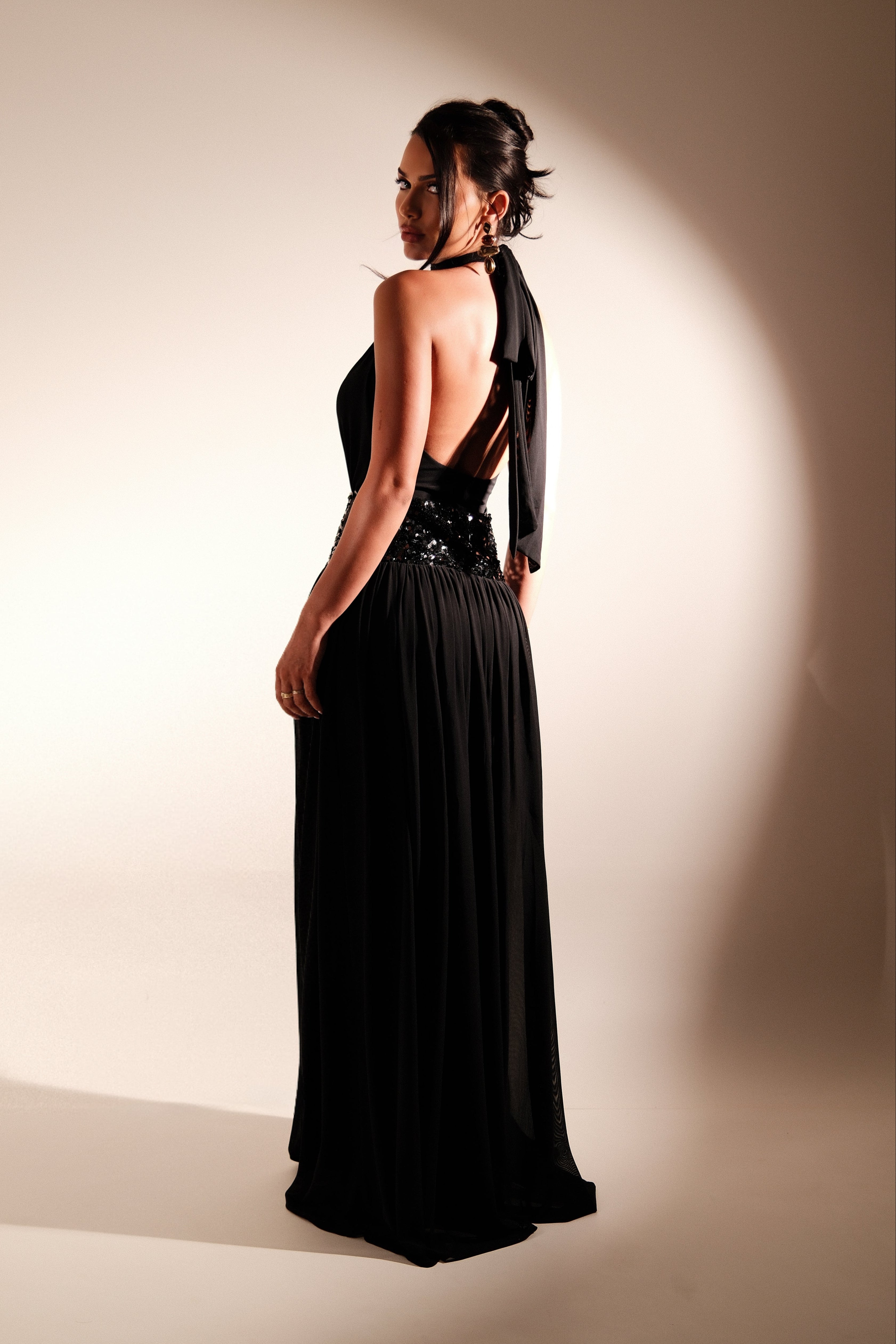 Urelia Black Dress