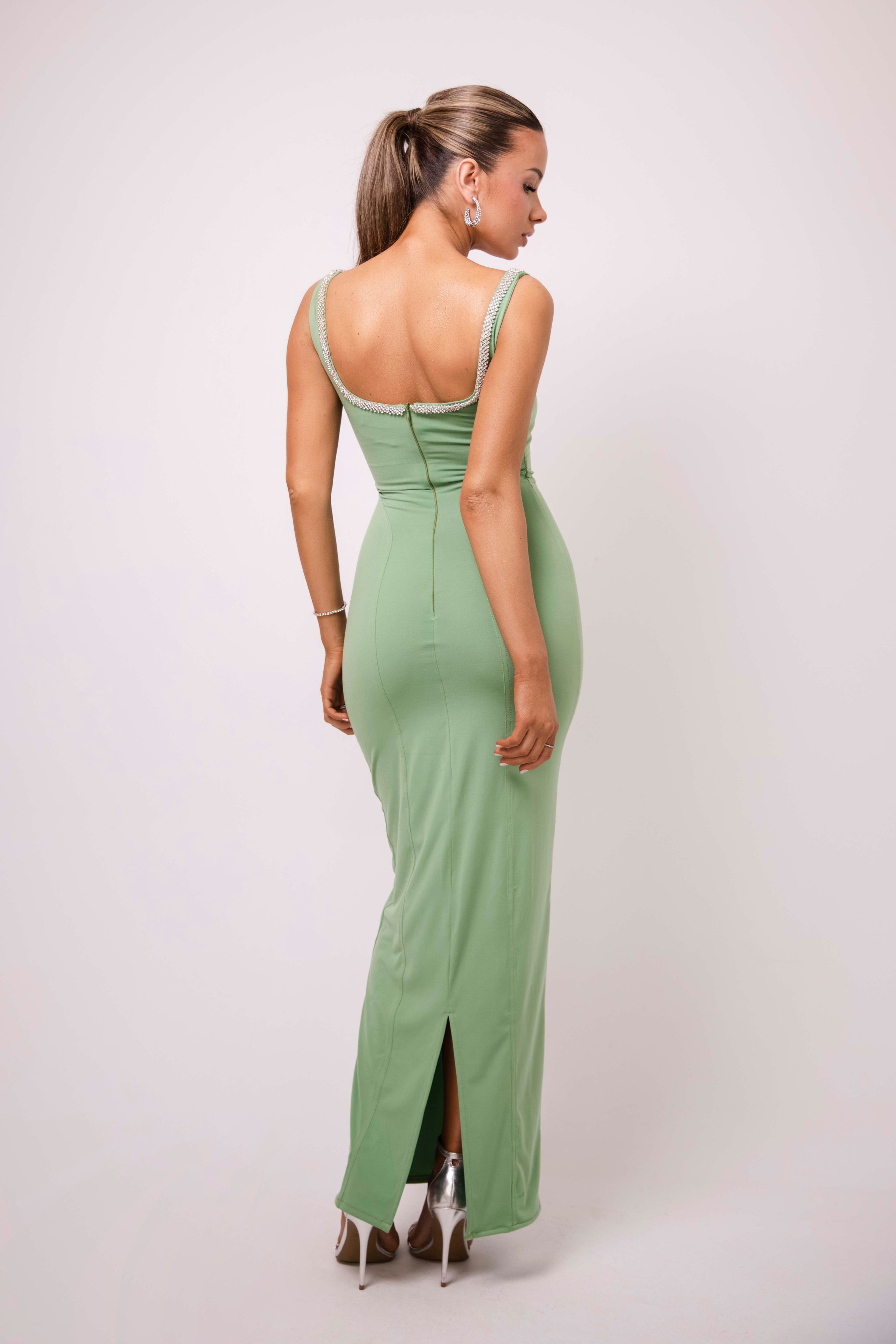 Yasmine Mint Dress