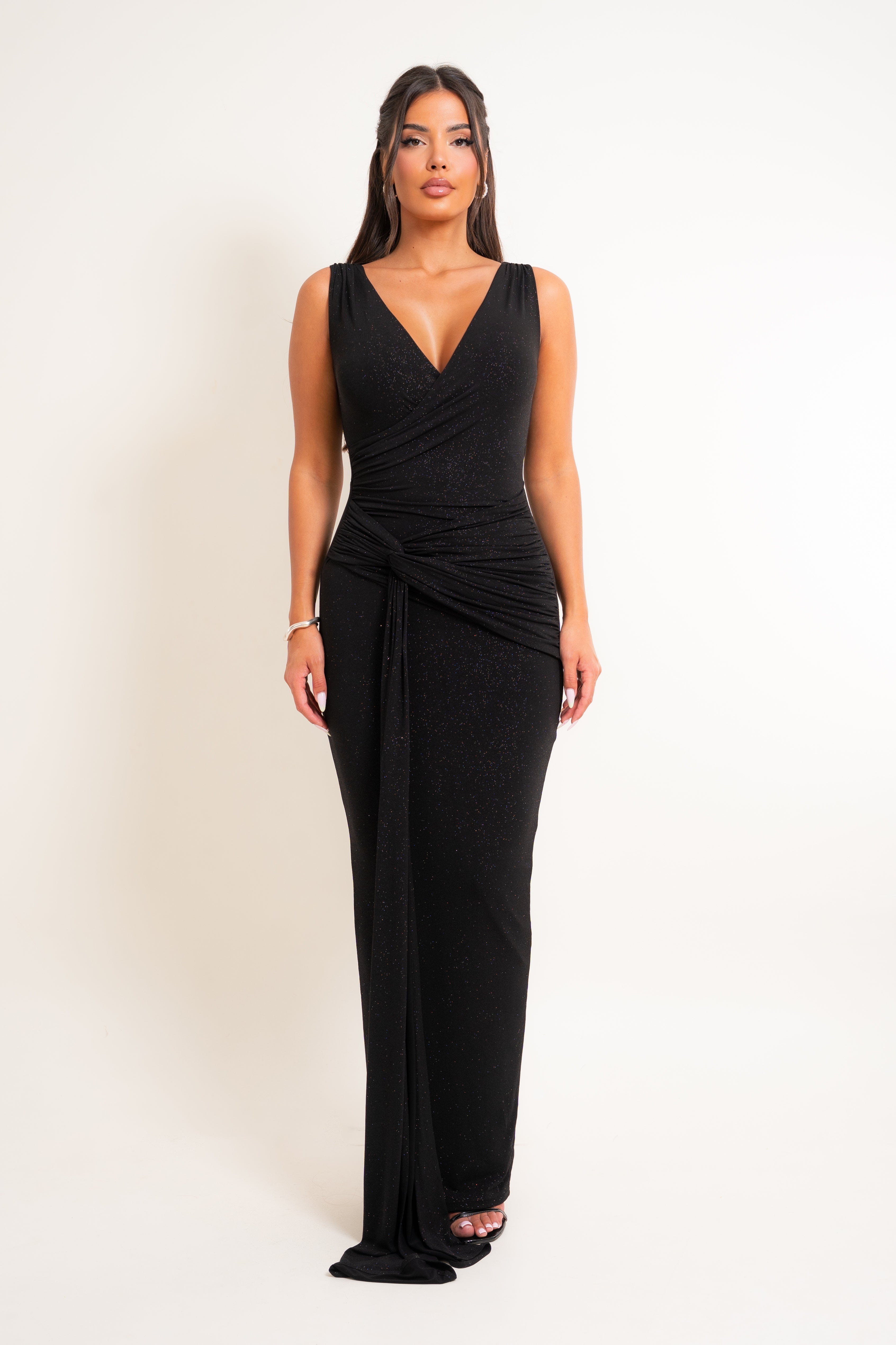 Zina Black Dress