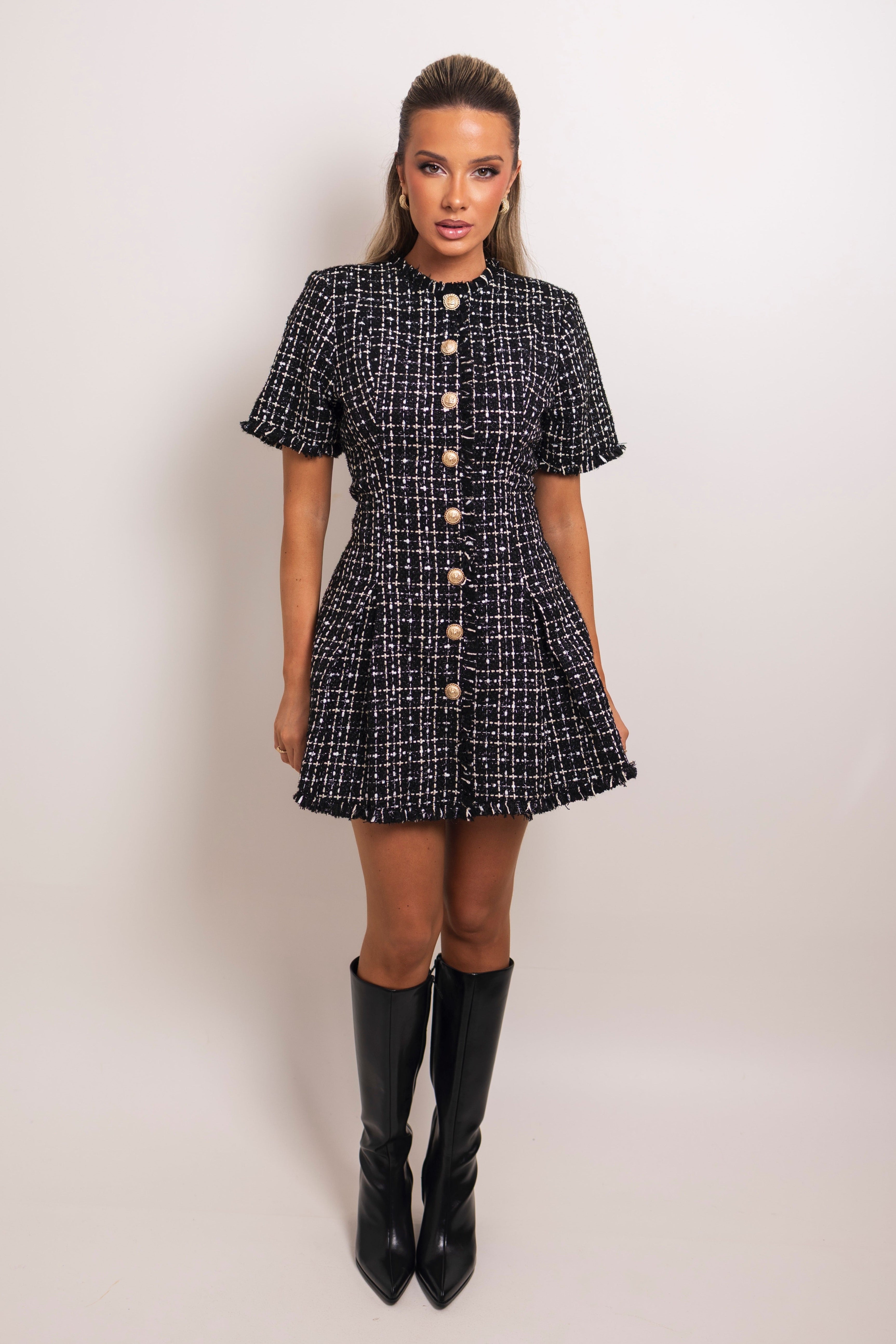 Loisa Black Dress