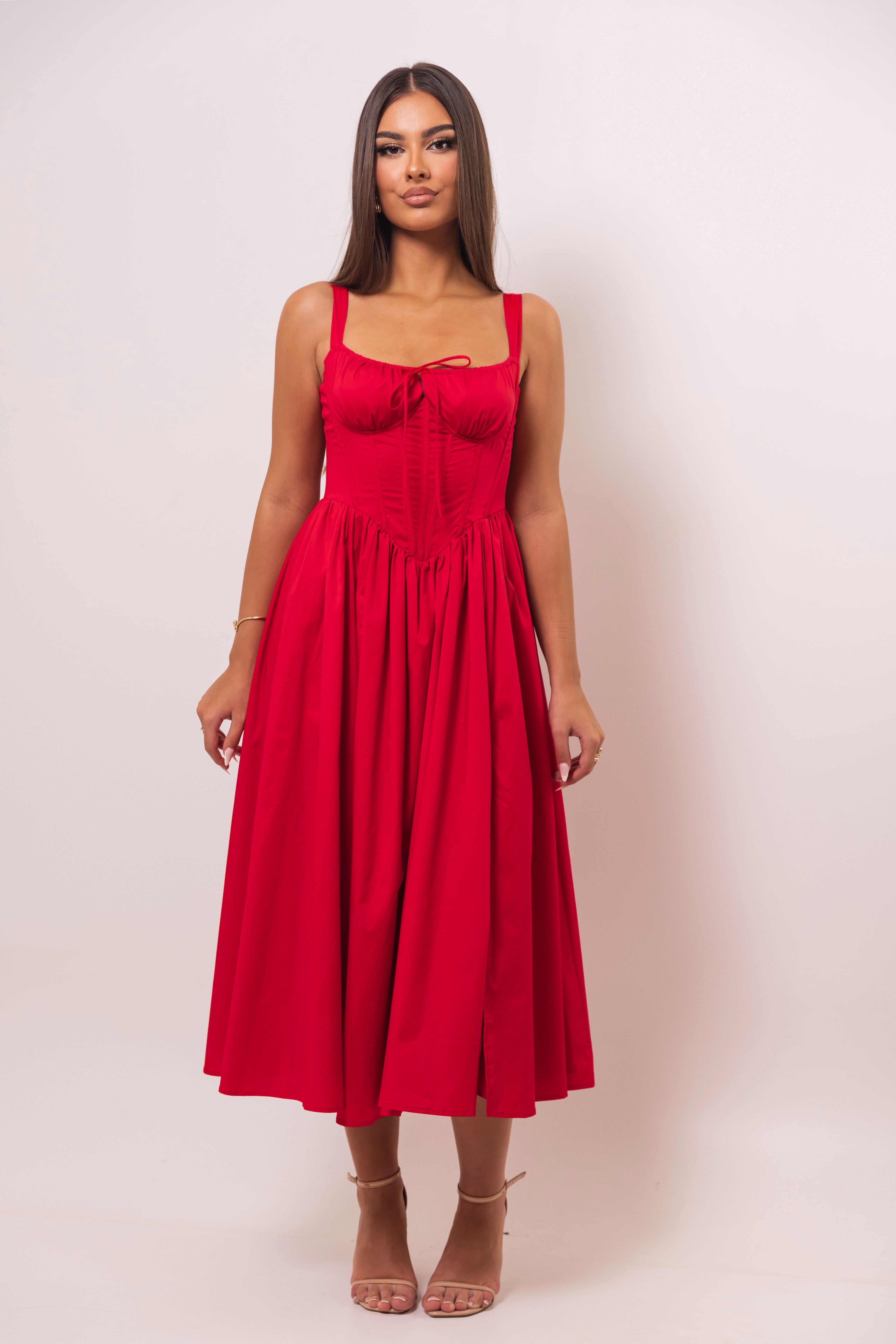 Oriella Red Dress