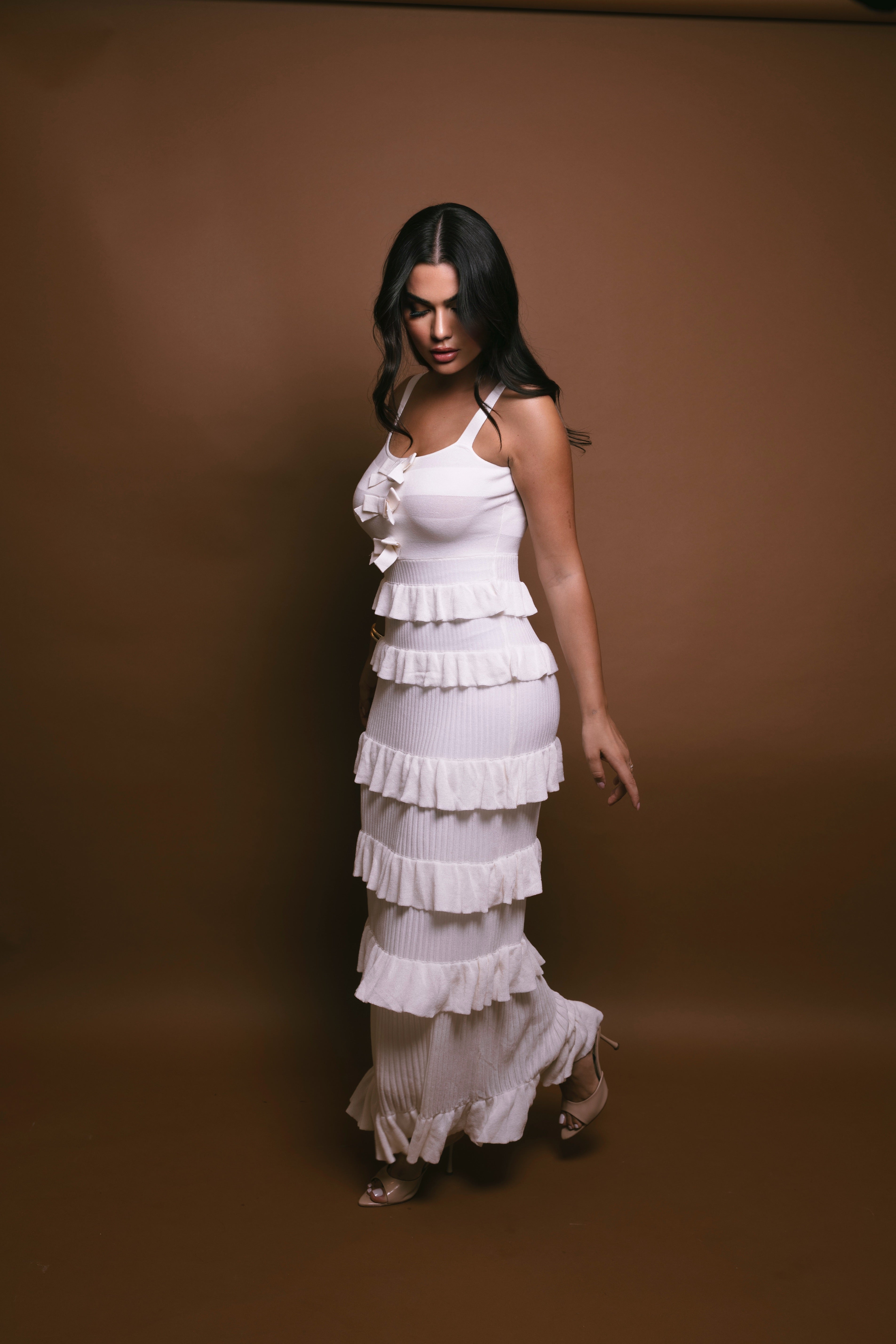 Dorina Off White Dress