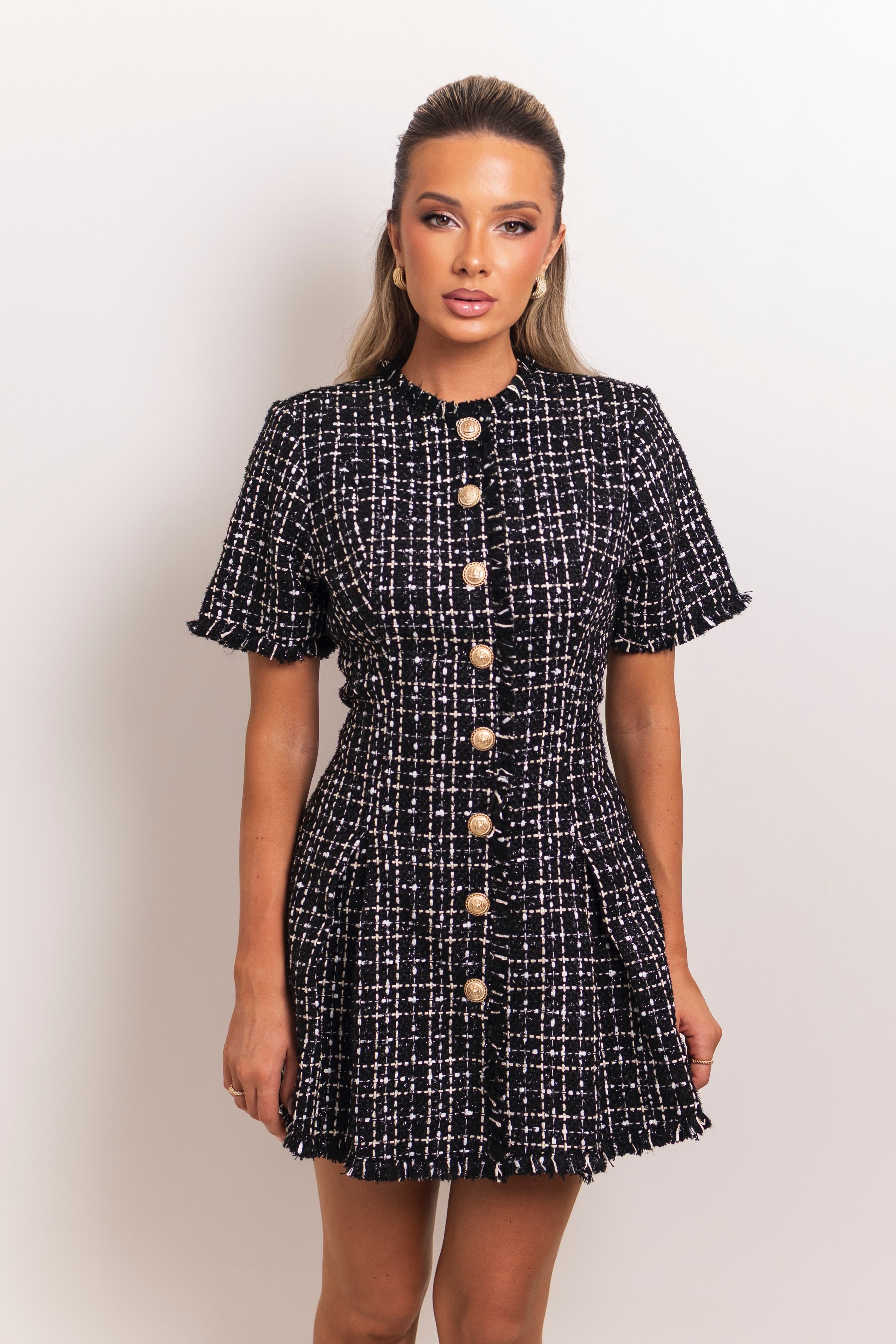 Loisa Black Dress