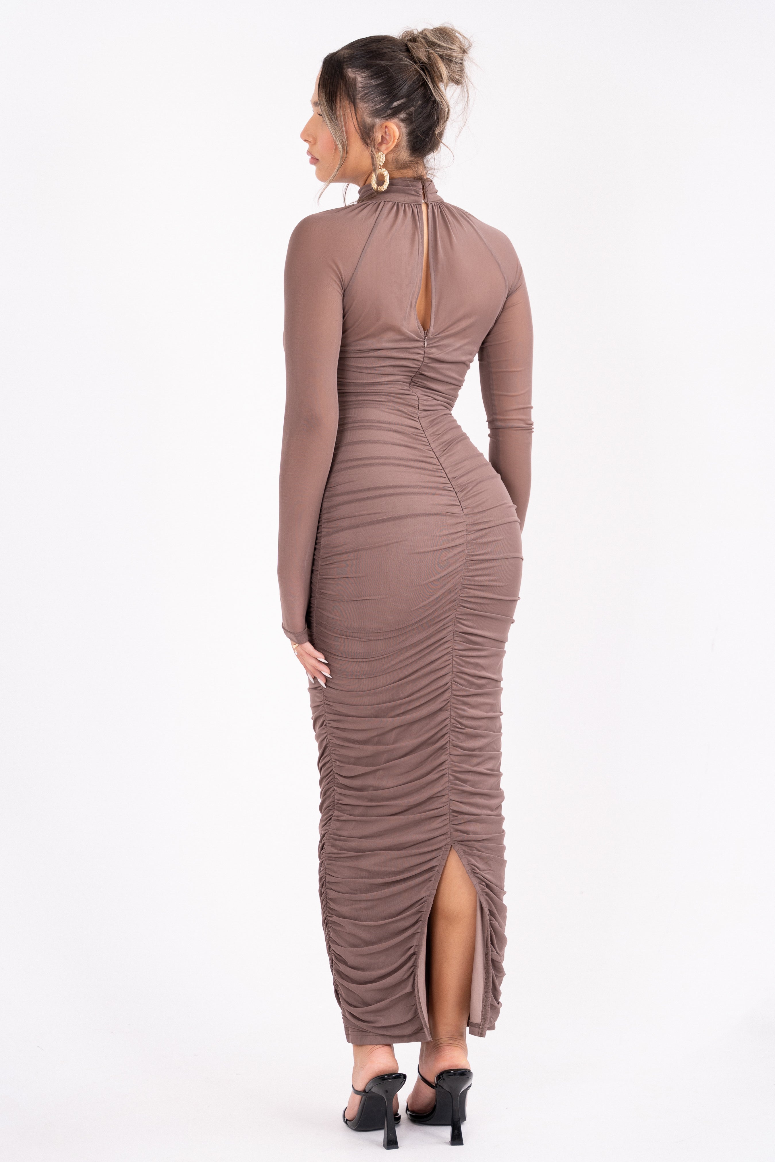 Noelani Mocha Dress